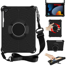 Load image into Gallery viewer, Spider King EVA Protective Case with Adjustable Shoulder Strap &amp; Holder &amp; Pen Slot, For iPad 9.7 2018 &amp; 2017 / Pro 9.7 / Air 2 / Air, For iPad 10.2 2021 / 2020 / 2019, For iPad Pro 10.5 inch 2017 / Air 3 10.5 inch                                       ...