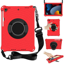 Load image into Gallery viewer, Spider King EVA Protective Case with Adjustable Shoulder Strap &amp; Holder &amp; Pen Slot, For iPad 9.7 2018 &amp; 2017 / Pro 9.7 / Air 2 / Air, For iPad 10.2 2021 / 2020 / 2019, For iPad Pro 10.5 inch 2017 / Air 3 10.5 inch                                       ...