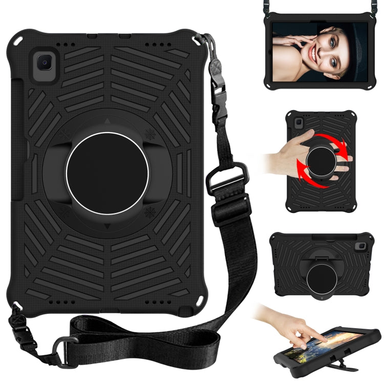 Spider King EVA Protective Case with Adjustable Shoulder Strap & Holder & Pen Slot, For iPad 9.7 2018 & 2017 / Pro 9.7 / Air 2 / Air, For iPad 10.2 2021 / 2020 / 2019, For iPad Pro 10.5 inch 2017 / Air 3 10.5 inch                                       ...