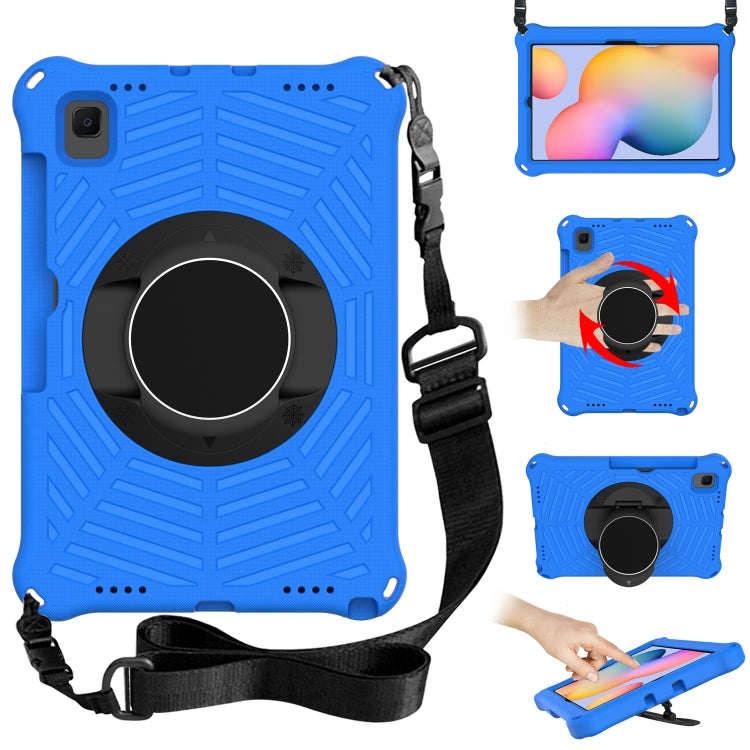 Spider King EVA Protective Case with Adjustable Shoulder Strap & Holder & Pen Slot, For iPad 9.7 2018 & 2017 / Pro 9.7 / Air 2 / Air, For iPad 10.2 2021 / 2020 / 2019, For iPad Pro 10.5 inch 2017 / Air 3 10.5 inch                                       ...