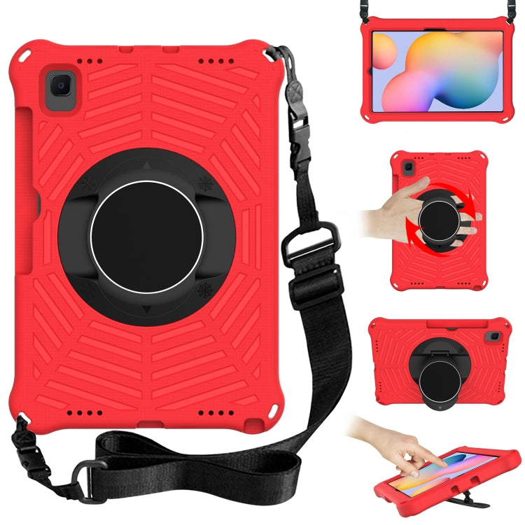 Spider King EVA Protective Case with Adjustable Shoulder Strap & Holder & Pen Slot, For iPad 9.7 2018 & 2017 / Pro 9.7 / Air 2 / Air, For iPad 10.2 2021 / 2020 / 2019, For iPad Pro 10.5 inch 2017 / Air 3 10.5 inch                                       ...