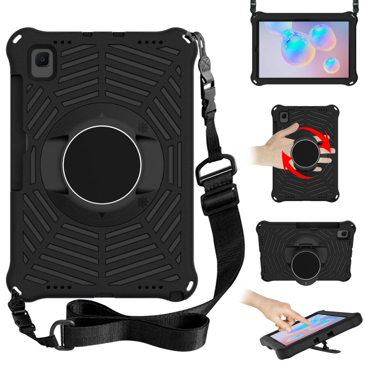 Spider King EVA Protective Case with Adjustable Shoulder Strap & Holder & Pen Slot, For iPad 9.7 2018 & 2017 / Pro 9.7 / Air 2 / Air, For iPad 10.2 2021 / 2020 / 2019, For iPad Pro 10.5 inch 2017 / Air 3 10.5 inch                                       ...