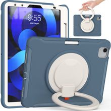 Load image into Gallery viewer, Shocproof Silicone + PC Protective Case with 360 Degree Rotation Foldable Handle Grip Holder &amp; Pen Slot, For iPad Air 4 10.9 / Pro 11 2021 / 2020 / 2018, For Samsung Galaxy Tab A7 10.4 2020 T500
