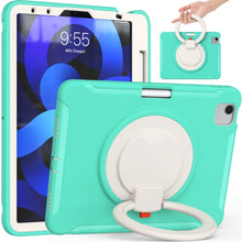 Load image into Gallery viewer, Shocproof Silicone + PC Protective Case with 360 Degree Rotation Foldable Handle Grip Holder &amp; Pen Slot, For iPad Air 4 10.9 / Pro 11 2021 / 2020 / 2018, For Samsung Galaxy Tab A7 10.4 2020 T500
