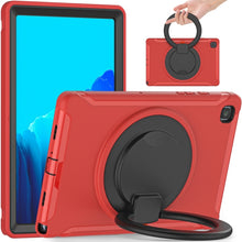 Load image into Gallery viewer, Shocproof Silicone + PC Protective Case with 360 Degree Rotation Foldable Handle Grip Holder &amp; Pen Slot, For iPad Air 4 10.9 / Pro 11 2021 / 2020 / 2018, For Samsung Galaxy Tab A7 10.4 2020 T500