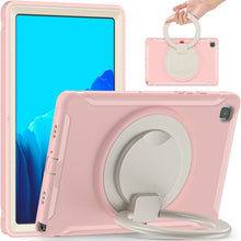 Load image into Gallery viewer, Shocproof Silicone + PC Protective Case with 360 Degree Rotation Foldable Handle Grip Holder &amp; Pen Slot, For iPad Air 4 10.9 / Pro 11 2021 / 2020 / 2018, For Samsung Galaxy Tab A7 10.4 2020 T500