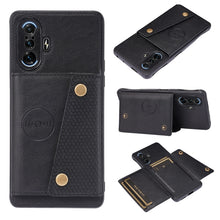 Load image into Gallery viewer, Double Buckle PU + TPU Shockproof Magnetic Protective Case with Card Slot &amp; Holder, For Huawei P50, For Xiaomi Redmi K40 Gaming, For Xiaomi Redmi Note 10 5G, For Samsung Galaxy S21 FE