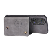 Load image into Gallery viewer, Double Buckle PU + TPU Shockproof Magnetic Protective Case with Card Slot &amp; Holder, For Huawei P50, For OPPO K9, For OPPO Reno6, For Xiaomi Redmi K40 Gaming, For Xiaomi Redmi Note 10 Pro 5G, For Xiaomi Redmi Note 10 5G, For Samsung Galaxy S21 FE       ...