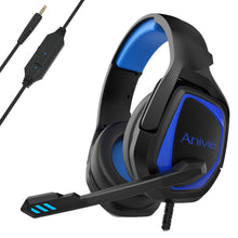 Load image into Gallery viewer, Anivia MH602 3.5mm Wired Gaming Headset with Microphone, MH602 (Black Red), MH602 (Black Blue), MH602 (Black Purple)
