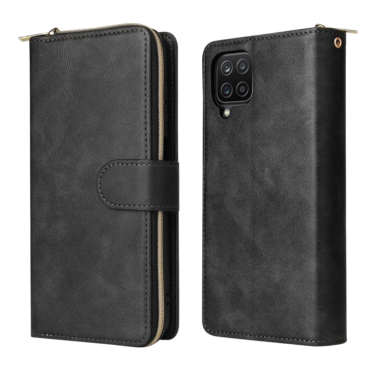 Zipper Wallet Bag Horizontal Flip PU Leather Case with Holder & 9 Card Slots & Wallet & Lanyard & Photo Frame, For Samsung Galaxy A12 5G, For Samsung Galaxy A52 5G, For Samsung Galaxy A72 5G, For Samsung Galaxy S21, For Samsung Galaxy S21 FE           ...