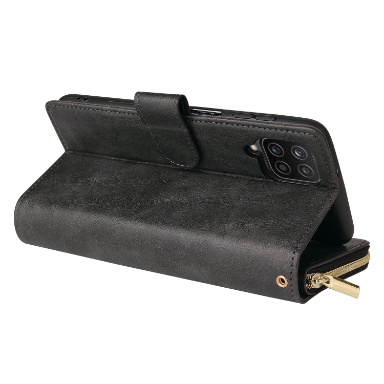 Zipper Wallet Bag Horizontal Flip PU Leather Case with Holder & 9 Card Slots & Wallet & Lanyard & Photo Frame, For Samsung Galaxy A12 5G, For Samsung Galaxy A52 5G, For Samsung Galaxy A72 5G, For Samsung Galaxy S21, For Samsung Galaxy S21 FE           ...