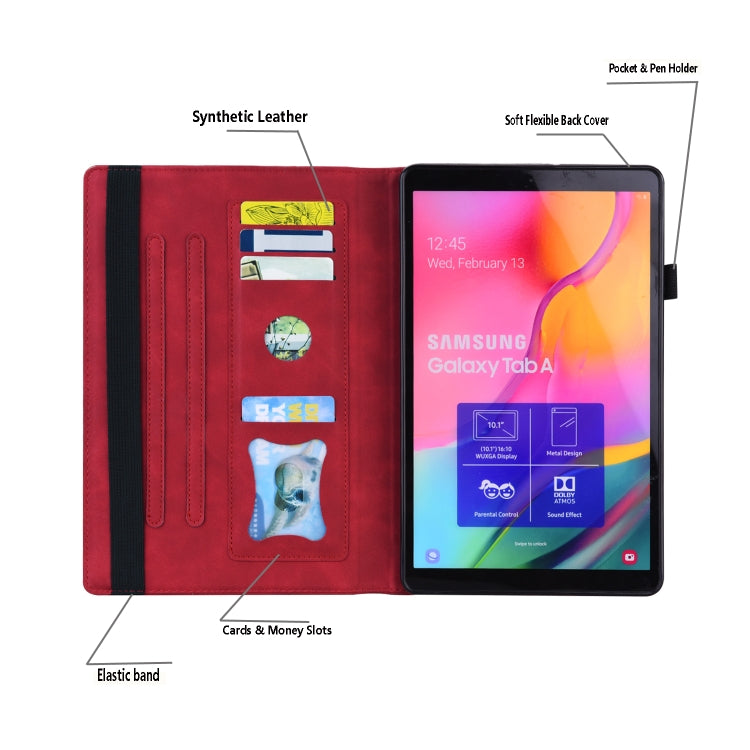 Business Shockproof Horizontal Flip Leather Case with Holder & Card Slots & Photo Frame & Pen Slot, For Lenovo Tab M8 FHD TB-8505F / TB-8705X 8.0 inch, For Lenovo Tab M10 HD Gen 2 TB-X306F, For Lenovo Tab P11 TB-J606F                                   ...