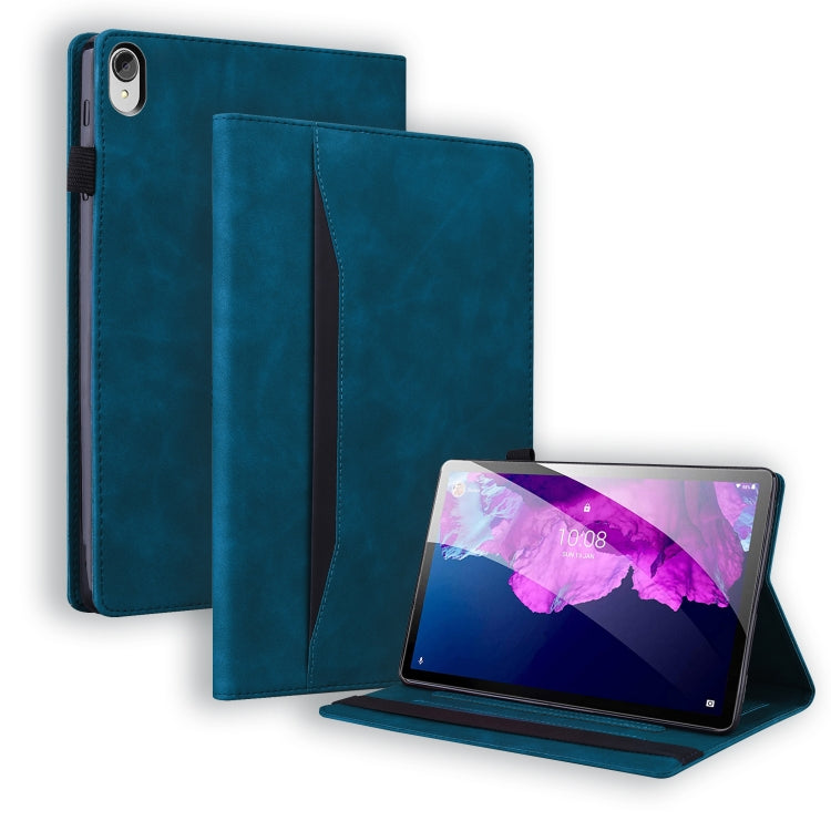 Business Shockproof Horizontal Flip Leather Case with Holder & Card Slots & Photo Frame & Pen Slot, For Lenovo Tab M8 FHD TB-8505F / TB-8705X 8.0 inch, For Lenovo Tab M10 HD Gen 2 TB-X306F, For Lenovo Tab P11 TB-J606F                                   ...