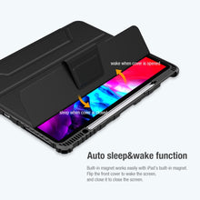 Load image into Gallery viewer, NILLKIN Bumper Pro Horizontal Flip Leather Case with Pen Slot &amp; Holder &amp; Sleep / Wake-up Function, For iPad Pro 12.9 2022 / 2021 / 2020