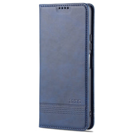 AZNS Magnetic Calf Texture Horizontal Flip Leather Case with Card Slots & Holder & Wallet, For Xiaomi Redmi Note 10 Pro 5G