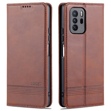 Load image into Gallery viewer, AZNS Magnetic Calf Texture Horizontal Flip Leather Case with Card Slots &amp; Holder &amp; Wallet, For Xiaomi Redmi Note 10 Pro 5G