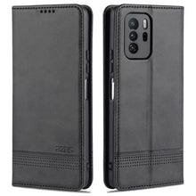 Load image into Gallery viewer, AZNS Magnetic Calf Texture Horizontal Flip Leather Case with Card Slots &amp; Holder &amp; Wallet, For Xiaomi Redmi Note 10 Pro 5G
