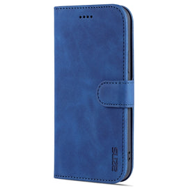 AZNS Skin Feel Calf Texture Horizontal Flip Leather Case with Card Slots & Holder & Wallet, For iPhone 12 / 12 Pro, For iPhone 12 Mini