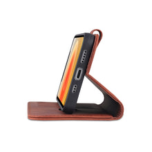 Load image into Gallery viewer, AZNS Skin Feel Calf Texture Horizontal Flip Leather Case with Card Slots &amp; Holder &amp; Wallet, For iPhone 12 / 12 Pro, For iPhone 12 Mini