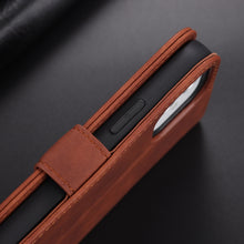 Load image into Gallery viewer, AZNS Skin Feel Calf Texture Horizontal Flip Leather Case with Card Slots &amp; Holder &amp; Wallet, For iPhone 12 / 12 Pro, For iPhone 12 Mini