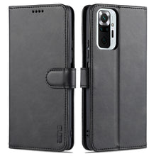 Load image into Gallery viewer, AZNS Skin Feel Calf Texture Horizontal Flip Leather Case with Card Slots &amp; Holder &amp; Wallet, For Xiaomi Redmi Note 9 4G, For Xiaomi Poco M3, For Xiaomi Redmi Note 10 Pro Max
