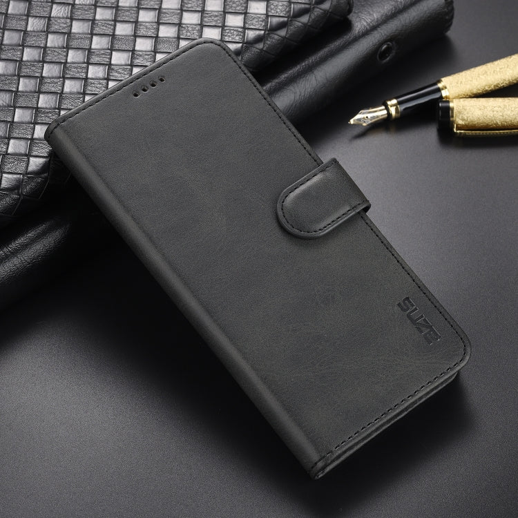 AZNS Skin Feel Calf Texture Horizontal Flip Leather Case with Card Slots & Holder & Wallet, For Xiaomi Redmi Note 9 4G, For Xiaomi Poco M3, For Xiaomi Redmi Note 10 Pro Max