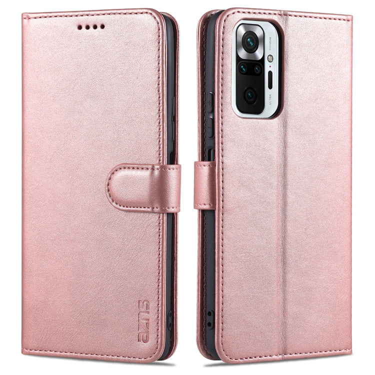 AZNS Skin Feel Calf Texture Horizontal Flip Leather Case with Card Slots & Holder & Wallet, For Xiaomi Redmi Note 9 4G, For Xiaomi Poco M3, For Xiaomi Redmi Note 10 Pro Max