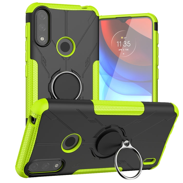 Armor Bear Shockproof PC + TPU Protective Case with Ring Holder, For Motorola Moto E7 Power, For OPPO Realme C20 / C21, For Xiaomi Redmi Note 10 5G, For Samsung Galaxy A22 5G