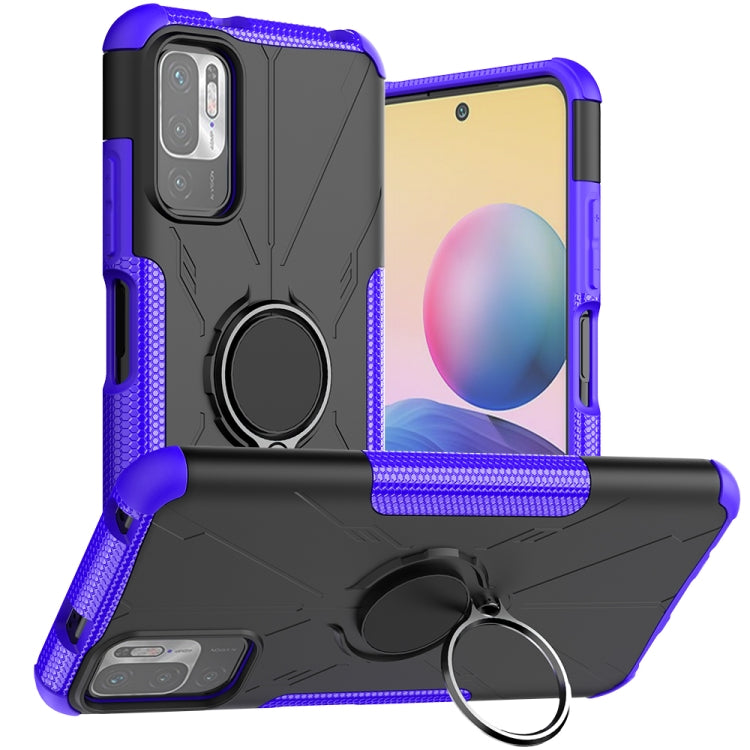 Armor Bear Shockproof PC + TPU Protective Case with Ring Holder, For Motorola Moto E7 Power, For OPPO Realme C20 / C21, For Xiaomi Redmi Note 10 5G, For Samsung Galaxy A22 5G