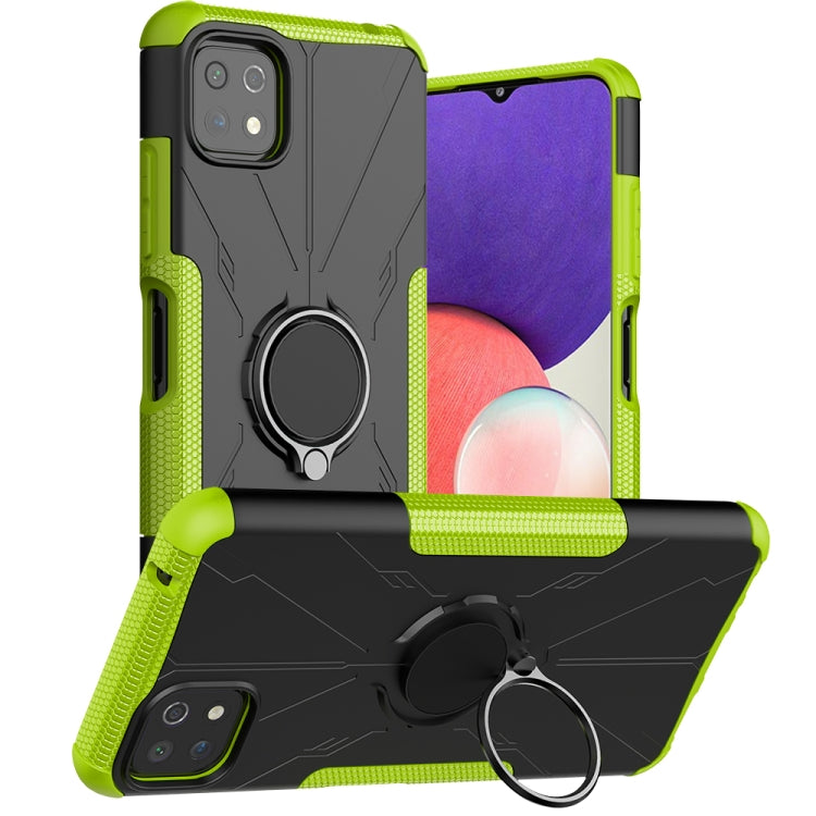 Armor Bear Shockproof PC + TPU Protective Case with Ring Holder, For Motorola Moto E7 Power, For OPPO Realme C20 / C21, For Xiaomi Redmi Note 10 5G, For Samsung Galaxy A22 5G