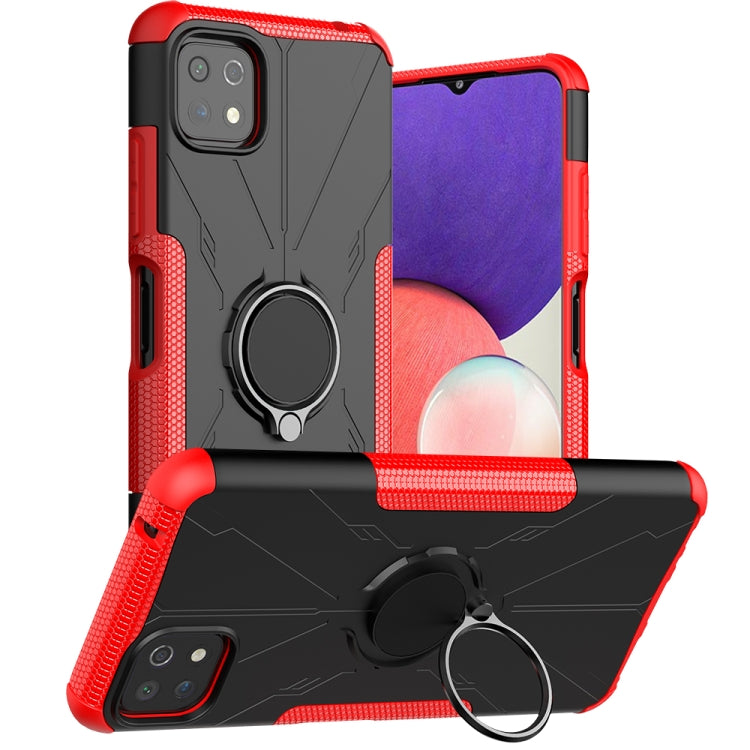 Armor Bear Shockproof PC + TPU Protective Case with Ring Holder, For Motorola Moto E7 Power, For OPPO Realme C20 / C21, For Xiaomi Redmi Note 10 5G, For Samsung Galaxy A22 5G