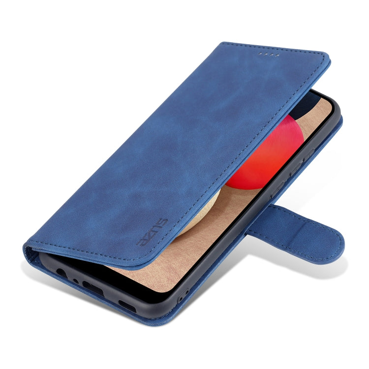 AZNS Skin Feel Calf Texture Horizontal Flip Leather Case with Card Slots & Holder & Wallet, For Samsung Galaxy A02, For Samsung Galaxy A02s