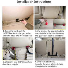 Load image into Gallery viewer, ZL-2023 Universal ISOFIX + Latch Children Seat Interface, ZL-2023