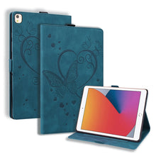 Load image into Gallery viewer, Love Butterfly Pattern Horizontal Flip Leather Case with Holder &amp; Sleep / Wake-up Function, For iPad 9.7 (2017) (2018) / Air 2 Pro, For iPad 10.2 2021 / 2020 / 2019 / Air (2019) / 10.2 (2020), For iPad Mini 1 / 2 / 3 / 4 / 5                            ...