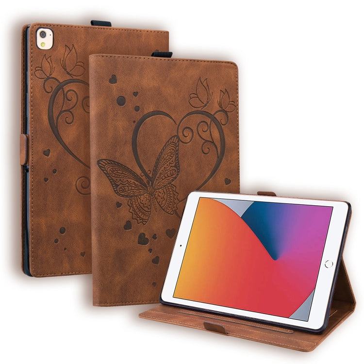 Love Butterfly Pattern Horizontal Flip Leather Case with Holder & Sleep / Wake-up Function, For iPad 9.7 (2017) (2018) / Air 2 Pro, For iPad 10.2 2021 / 2020 / 2019 / Air (2019) / 10.2 (2020), For iPad Mini 1 / 2 / 3 / 4 / 5                            ...