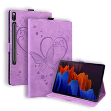 Load image into Gallery viewer, Love Butterfly Pattern Horizontal Flip Leather Case with Holder, For Samsung Galaxy Tab A7 Lite T220 T225, For Samsung Galaxy Tab S8 / Galaxy Tab S7 T870 SM-T875 SM-T876B, For Samsung Tab S7+ T970 T976B                                                  ...