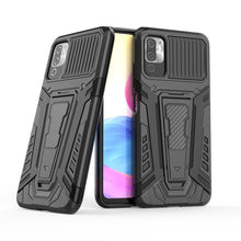 Load image into Gallery viewer, War Chariot Series Armor All-inclusive Shockproof PC + TPU Protective Case with Invisible Holder, For Xiaomi Redmi Note 10 5G