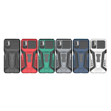 Load image into Gallery viewer, War Chariot Series Armor All-inclusive Shockproof PC + TPU Protective Case with Invisible Holder, For Xiaomi Redmi Note 10 5G