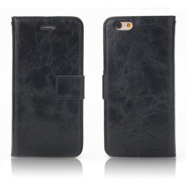 Crazy Horse Texture Detachable Magnetic Back Cover Horizontal Flip Leather Case with Holder & Card Slots & Photo Frame & Wallet, For iPhone 6 / 6s, For iPhone 8 Plus / 7 Plus, For iPhone X / XS, For iPhone XR, For iPhone XS Max