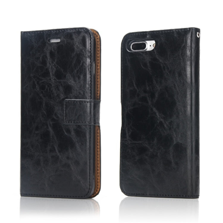 Crazy Horse Texture Detachable Magnetic Back Cover Horizontal Flip Leather Case with Holder & Card Slots & Photo Frame & Wallet, For iPhone 6 / 6s, For iPhone 8 Plus / 7 Plus, For iPhone X / XS, For iPhone XR, For iPhone XS Max