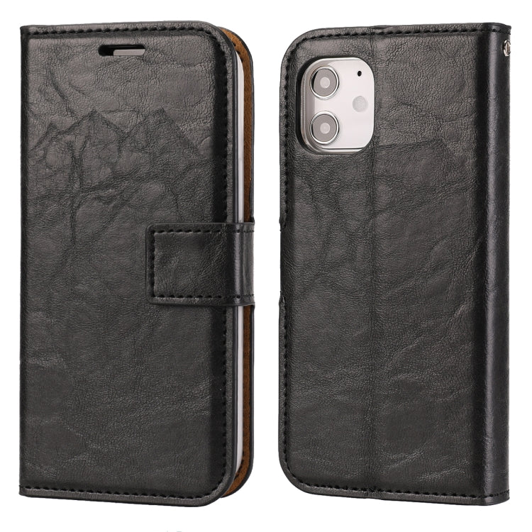 Crazy Horse Texture Detachable Magnetic Back Cover Horizontal Flip Leather Case with Holder & Card Slots & Photo Frame & Wallet, For iPhone 11, For iPhone 11 Pro, For iPhone 11 Pro Max, For iPhone 12 mini, For iPhone 12 / 12 Pro, For iPhone 12 Pro Max