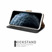 Load image into Gallery viewer, Crazy Horse Texture Detachable Magnetic Back Cover Horizontal Flip Leather Case with Holder &amp; Card Slots &amp; Photo Frame &amp; Wallet, For iPhone 11, For iPhone 11 Pro, For iPhone 11 Pro Max, For iPhone 12 mini, For iPhone 12 / 12 Pro, For iPhone 12 Pro Max