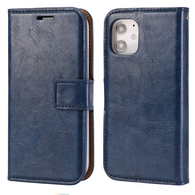 Crazy Horse Texture Detachable Magnetic Back Cover Horizontal Flip Leather Case with Holder & Card Slots & Photo Frame & Wallet, For iPhone 11, For iPhone 11 Pro, For iPhone 11 Pro Max, For iPhone 12 mini, For iPhone 12 / 12 Pro, For iPhone 12 Pro Max