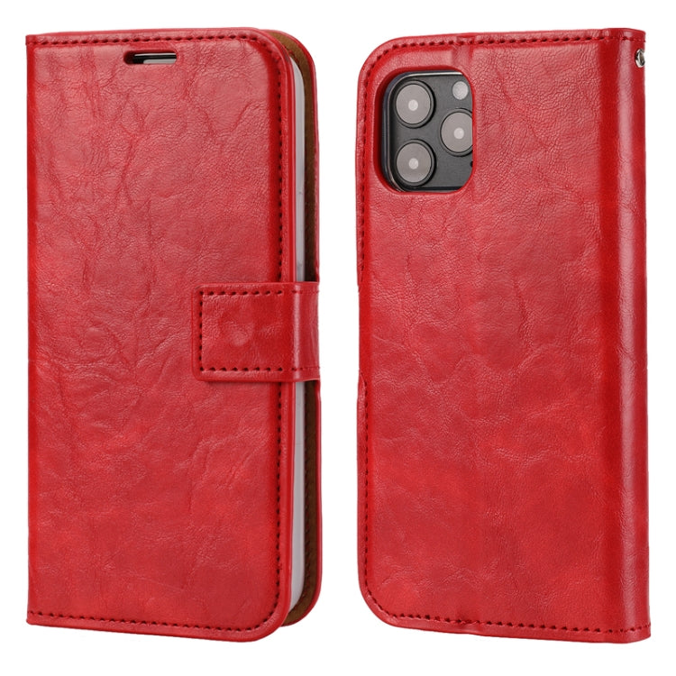 Crazy Horse Texture Detachable Magnetic Back Cover Horizontal Flip Leather Case with Holder & Card Slots & Photo Frame & Wallet, For iPhone 11, For iPhone 11 Pro, For iPhone 11 Pro Max, For iPhone 12 mini, For iPhone 12 / 12 Pro, For iPhone 12 Pro Max