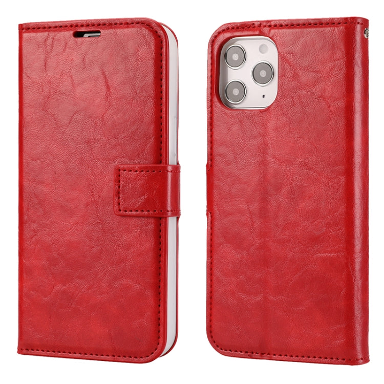 Crazy Horse Texture Detachable Magnetic Back Cover Horizontal Flip Leather Case with Holder & Card Slots & Photo Frame & Wallet, For iPhone 11, For iPhone 11 Pro, For iPhone 11 Pro Max, For iPhone 12 mini, For iPhone 12 / 12 Pro, For iPhone 12 Pro Max