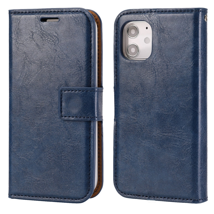 Crazy Horse Texture Detachable Magnetic Back Cover Horizontal Flip Leather Case with Holder & Card Slots & Photo Frame & Wallet, For iPhone 11, For iPhone 11 Pro, For iPhone 11 Pro Max, For iPhone 12 mini, For iPhone 12 / 12 Pro, For iPhone 12 Pro Max