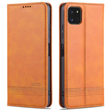 Load image into Gallery viewer, AZNS Magnetic Calf Texture Horizontal Flip Leather Case with Card Slots &amp; Holder &amp; Wallet, For Samsung Galaxy A22 4G, For Samsung Galaxy A22 5G