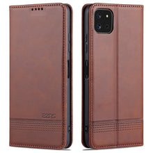 Load image into Gallery viewer, AZNS Magnetic Calf Texture Horizontal Flip Leather Case with Card Slots &amp; Holder &amp; Wallet, For Samsung Galaxy A22 4G, For Samsung Galaxy A22 5G