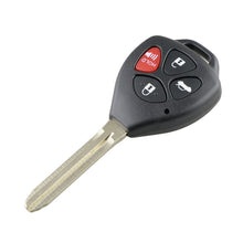 Load image into Gallery viewer, 4-button Car Remote Control Key GQ4-29T 314MHZMHZ + G Chip for Toyota Corolla 2008-2010, For Toyota Corolla 2008-2010 4-button G Chip