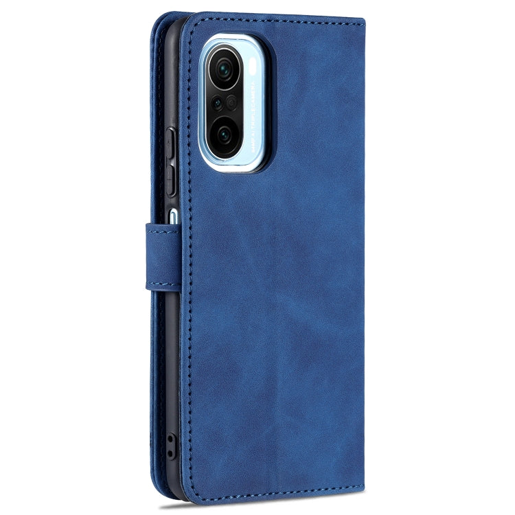 AZNS Skin Feel Calf Texture Horizontal Flip Leather Case with Card Slots & Holder & Wallet, For Xiaomi Redmi K40 Pro, For Xiaomi Poco F3, For Xiaomi Redmi Note 9 5G, For Xiaomi Redmi Note 10 5G, For Xiaomi Poco M3 Pro 5G